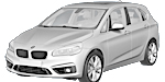 BMW F45 P1B42 Fault Code
